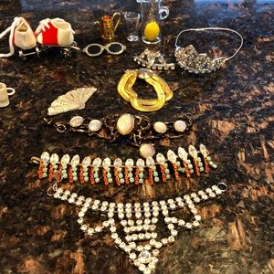 Madam Alexander (Cissy) Doll - vintage jewelry